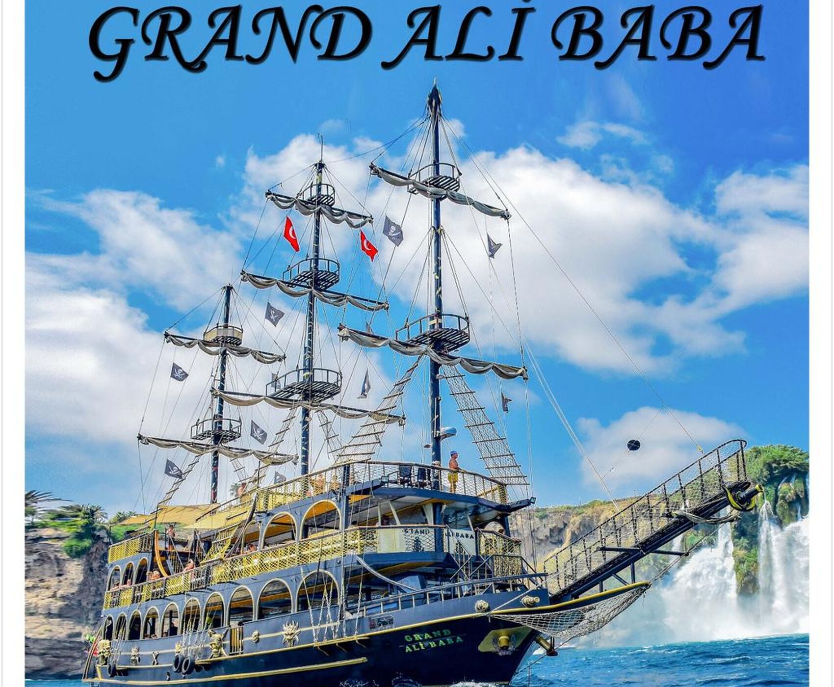 BALIKCI BARINAĞI ALİ BABA KORSAN TEKNESİ  İLE ŞELALE TURU